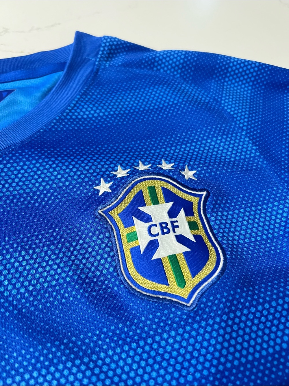 Authentic Brazil Away Nike 2014 Jersey Soccer - Picture 3 of 6